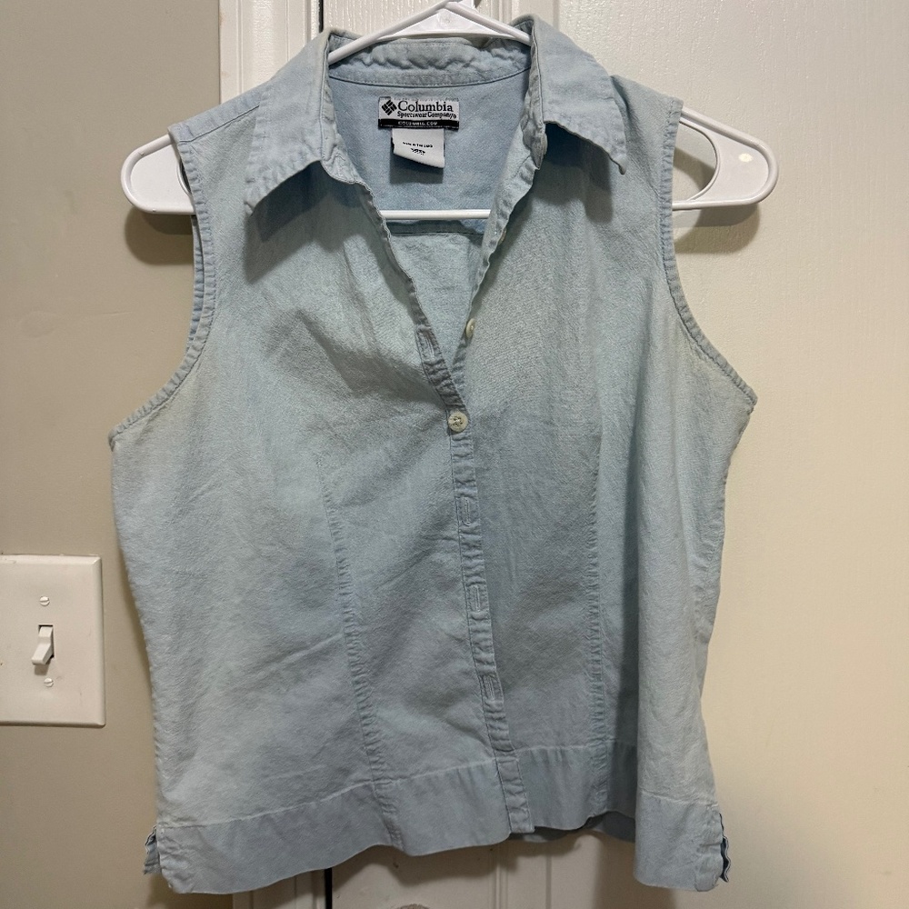 Columbia Women’s size petite medium sleeveless vintage